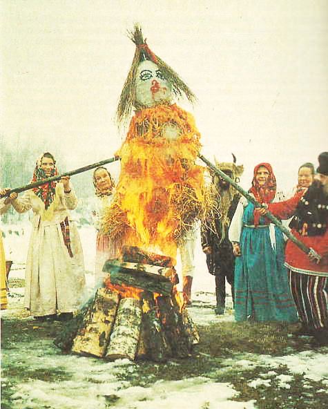 Как славяне зиму хоронили и весну будили